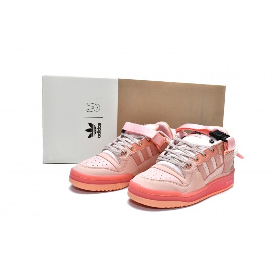 Adidas Bad Bunny Forum Low Easter Egg Pink For Women And Men Running Shoes GW0265