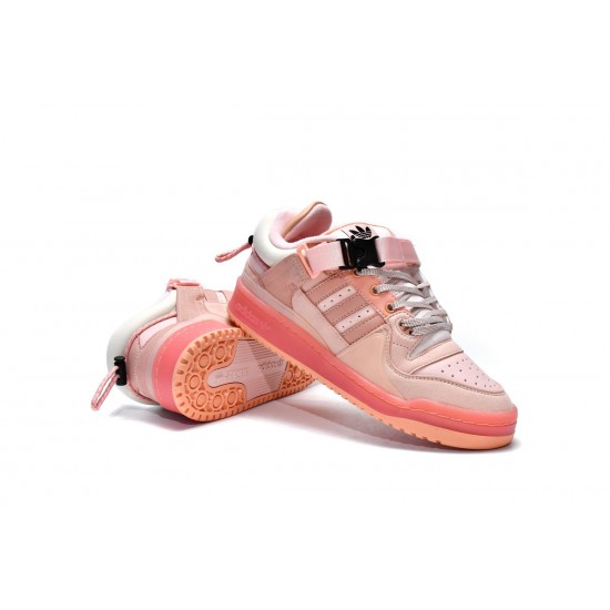 Adidas Bad Bunny Forum Low Easter Egg Pink For Women And Men Running Shoes GW0265