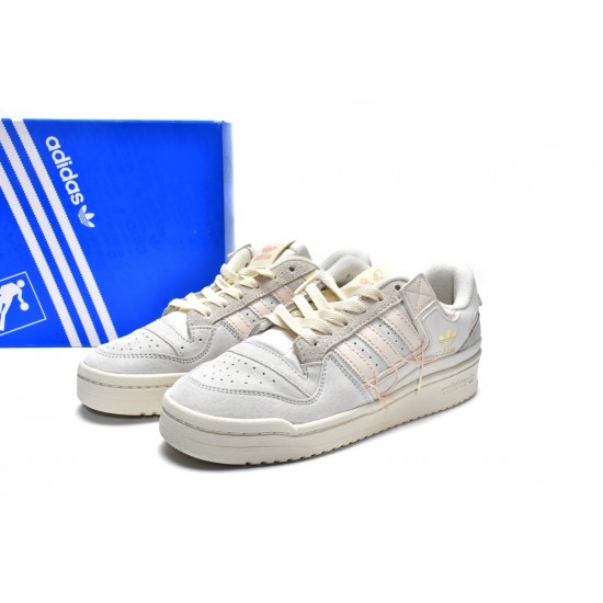 Adidas Originals Forum 84 Low Off White Halo Blush For Women And Men Running Shoes GW0299