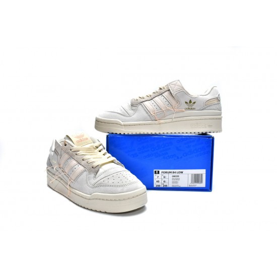 Adidas Originals Forum 84 Low Off White Halo Blush For Women And Men Running Shoes GW0299