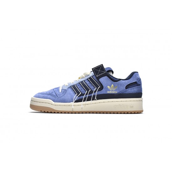 Adidas Originals Forum Plus 84 Low Blue Gum For Women And Men Running Shoes GW0298