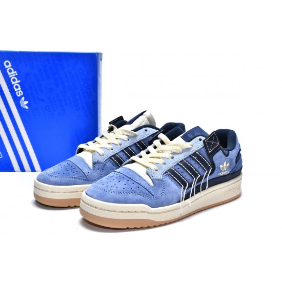 Adidas Originals Forum Plus 84 Low Blue Gum For Women And Men Running Shoes GW0298