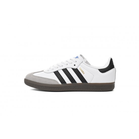 Adidas Originals Samba Vegan OG White Black Grey For Women And Men Running Shoes B75806