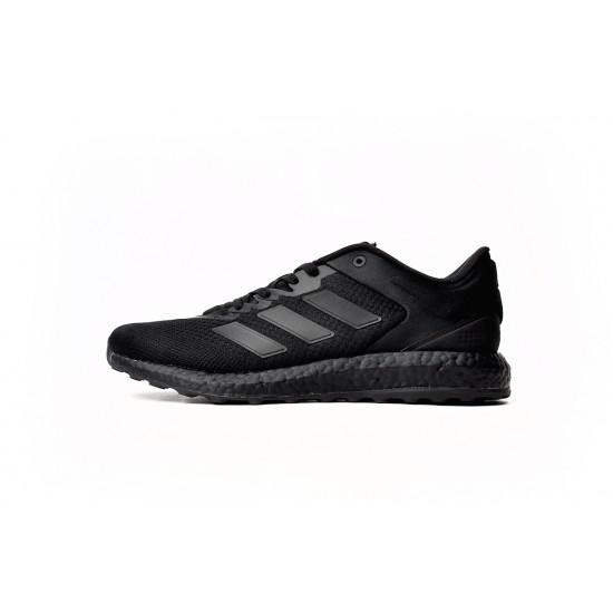 Adidas Pure Boost 21 All Black For Women And Men Running Shoes GW3500