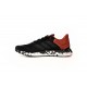 Adidas Pure Boost 21 Black Vivid Red For Men Running Shoes GV7702