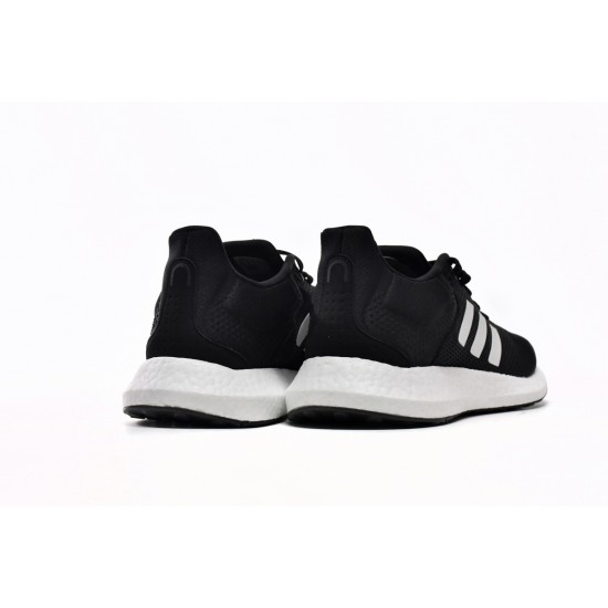 Adidas Pure Boost 21 Black White For Women And Men Running Shoes GW4832