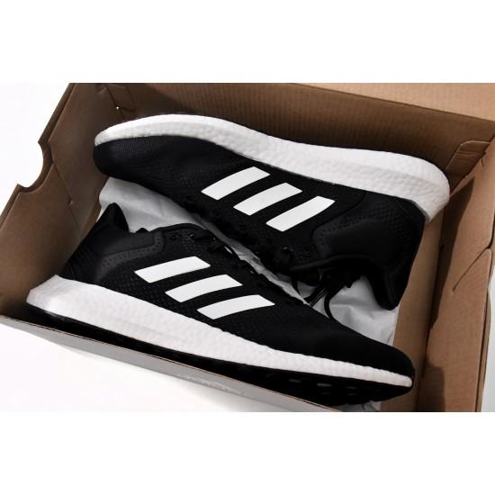 Adidas Pure Boost 21 Black White For Women And Men Running Shoes GW4832