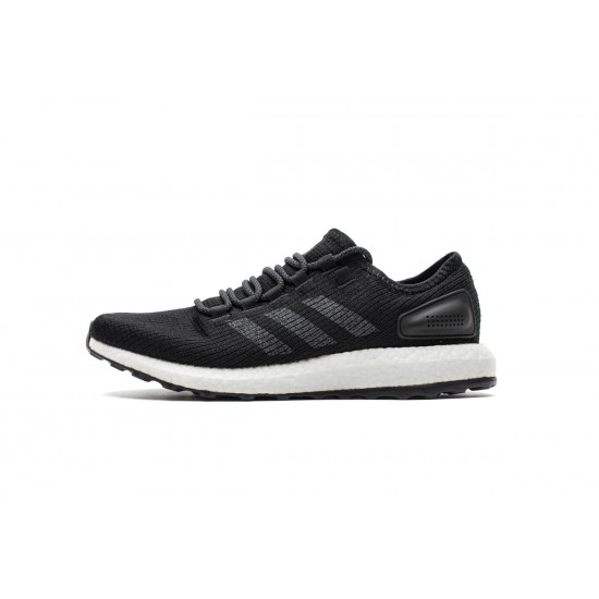 Adidas Pure Boost Black White For Men Shoes BA8899