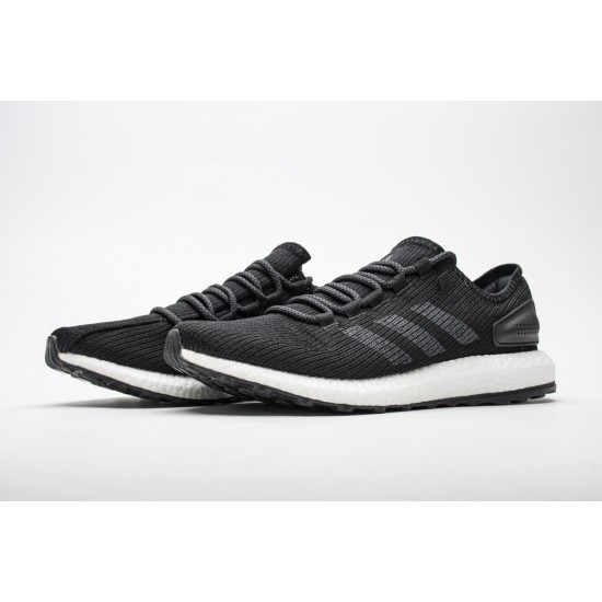 Adidas Pure Boost Black White For Men Shoes BA8899