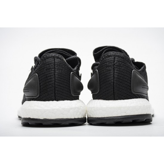 Adidas Pure Boost Black White For Men Shoes BA8899