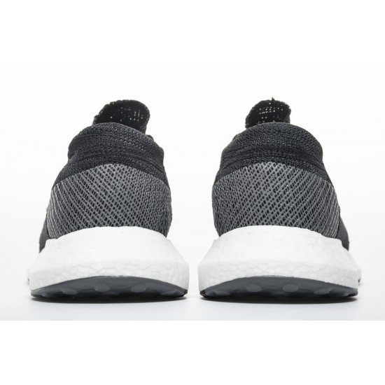 Adidas Pure Boost Black White For Women And Men Shoes AH2319