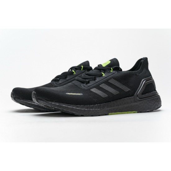 Adidas Pure Boost S RDY Black Fluorescent Light Green For Men Shoes FY3471