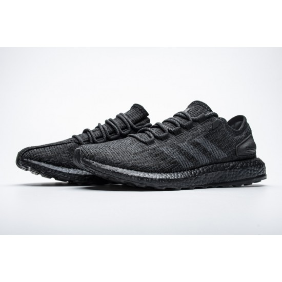 Adidas Pure Boost Triple Black For Men Shoes CM8304