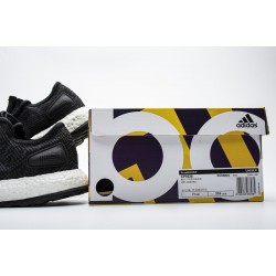 Adidas PureBoost Black White For Women And Men Shoes CP9326 