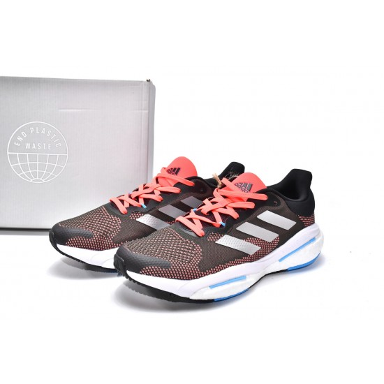 Adidas Solar Glide 5 Carbon Silver Metallic Turbo For Women And Men Running Shoes H01162