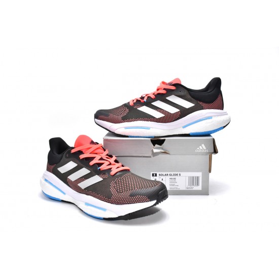 Adidas Solar Glide 5 Carbon Silver Metallic Turbo For Women And Men Running Shoes H01162