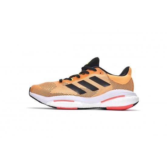 Adidas Solar Glide 5 Flash Orange Turbo For Men Running Shoes GX5470