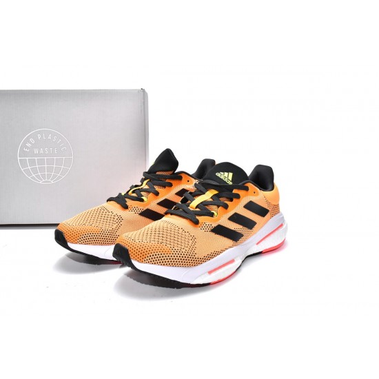 Adidas Solar Glide 5 Flash Orange Turbo For Men Running Shoes GX5470