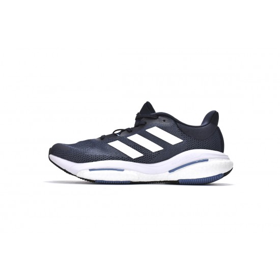 Adidas Solar Glide 5 Shadow Navy White For Men Running Shoes GY8726