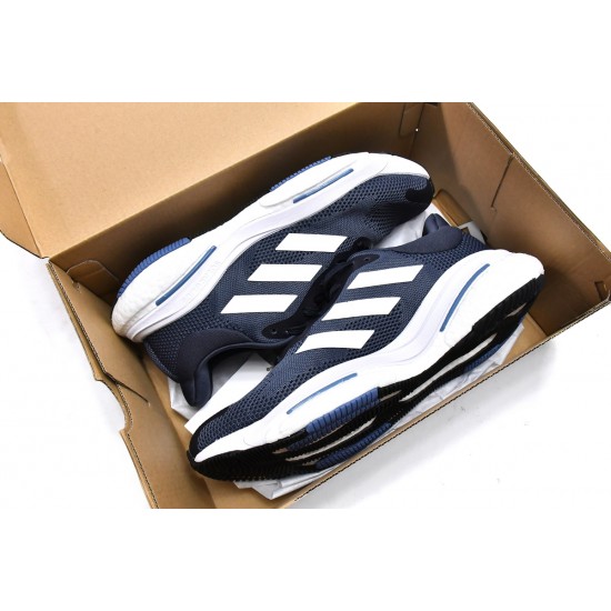 Adidas Solar Glide 5 Shadow Navy White For Men Running Shoes GY8726