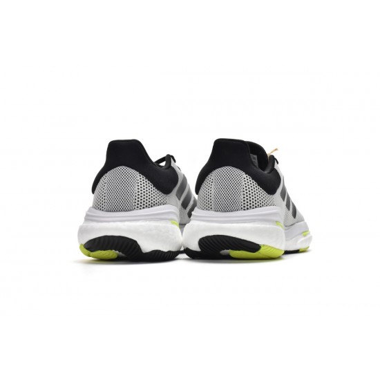 Adidas Solar Glide 5 White Pulse Lime Grey Black For Men Shoes GX5472