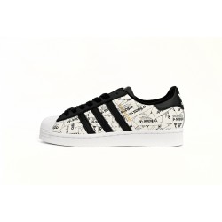 Adidas Superstar Sneakers Black White Grey For Women And Men Shoes FV2819 