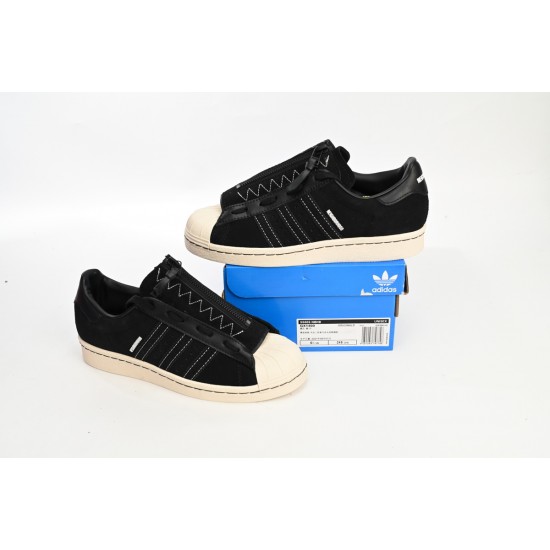 Adidas Superstar Sneakers Branded Black And White For Women Shoes GX1400