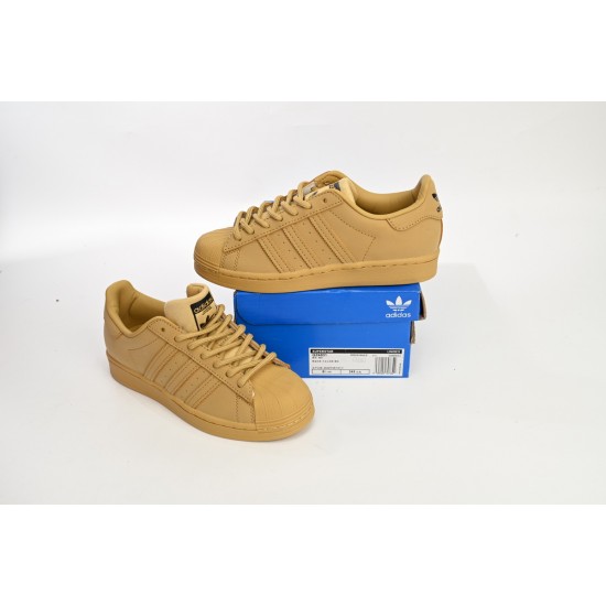 Adidas Superstar Sneakers Brown For Women And Men Shoes GZ4831