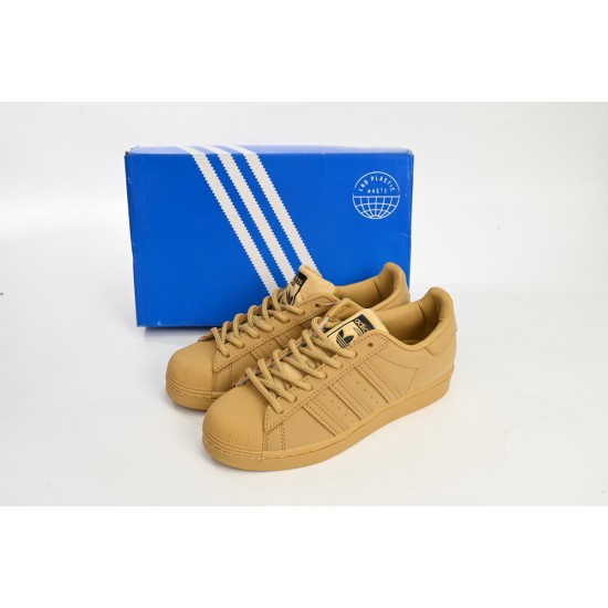 Adidas Superstar Sneakers Brown For Women And Men Shoes GZ4831