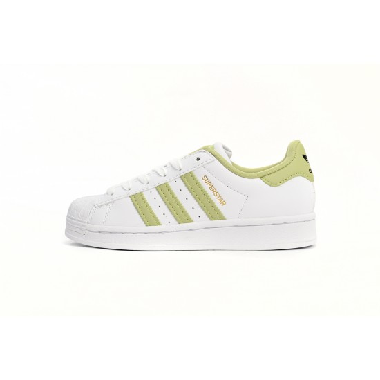 Adidas Superstar Sneakers Cherry Blossom White Green For Women Shoes GY5986