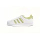 Adidas Superstar Sneakers Cherry Blossom White Green For Women Shoes GY5986