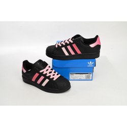 Adidas Superstar Sneakers Gradient Black Pink For Women Shoes EG4957 