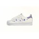 Adidas Superstar Sneakers New White Purple For Women Shoes HQ4288