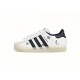 Adidas Superstar Sneakers White Beige Black For Women Shoes HQ2175