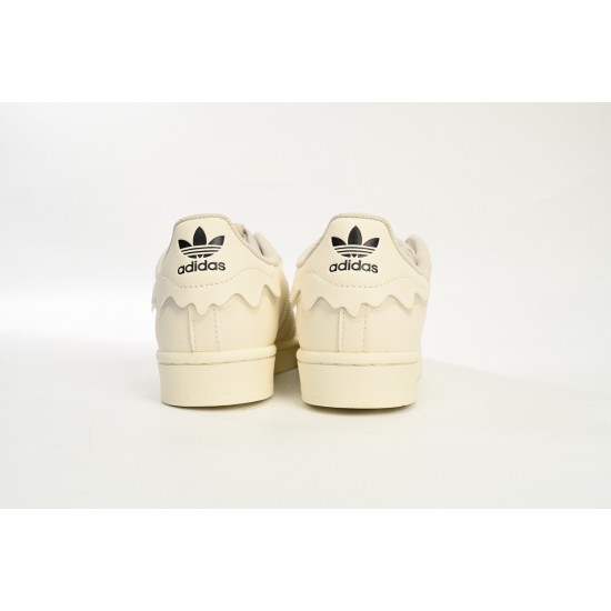 Adidas Superstar Sneakers White Beige For Women And Men Shoes GW4441