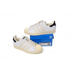 Adidas Superstar Sneakers White Beige For Women And Men Shoes ID4675 