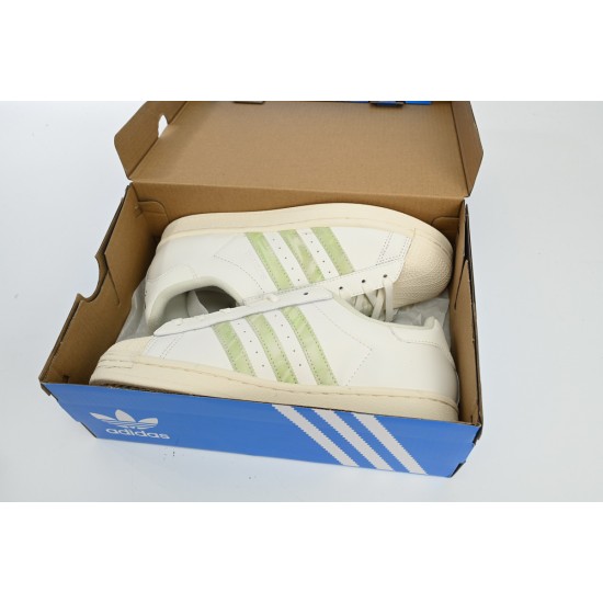 Adidas Superstar Sneakers White Black Gold Beige Green For Women And Men Shoes HQ6668