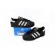 Adidas Superstar Sneakers White Black Gold Black Gold Label For Women And Men Shoes EG4959