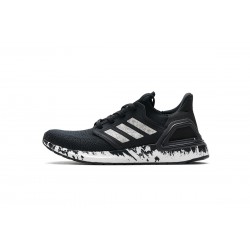 Adidas Ultra BOOST 20 Consortium Marble Black White Real Boost For Men Shoes EG1342 