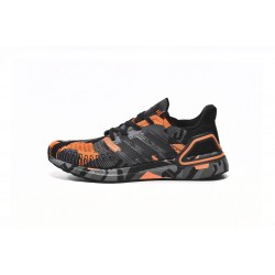 Adidas Ultra Boost 20 Black Signal Orange For Men Running Shoes FV8330 