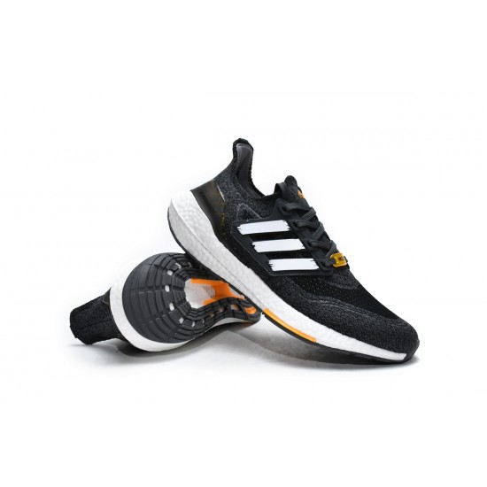 Adidas Ultra Boost 2021 City Pack Black White For Men Shoes GW5838