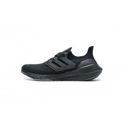 Adidas Ultra Boost 2021 Triple Black For Women And Men Shoes FY0306 