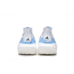 Adidas Ultra Boost 2021 White Ice Blue For Men Running Shoes GZ7120 