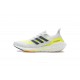 Adidas Ultra Boost 2021 White Yellow Black For Women And Men Shoes FY0377