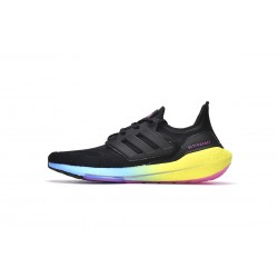 Adidas Ultra Boost 2022 Black Gradient Yellow For Men Running Shoes GV8829  