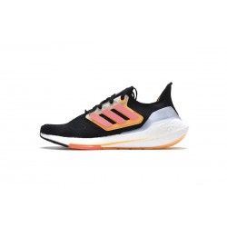 Adidas Ultra Boost 2022 Black Red Orange For Men Running Shoes GX5464 