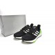 Adidas Ultra Boost 2022 Black Solar Green For Men Running Shoes GX6640