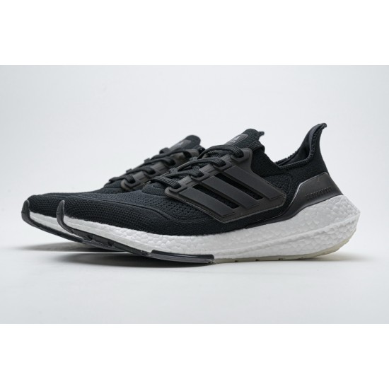 Adidas Ultra Boost 2022 Black White For Women And Men Running Shoes FY0378