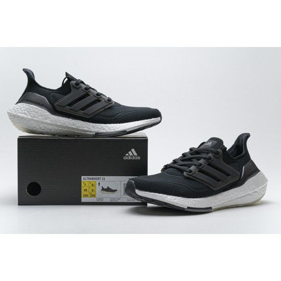 Adidas Ultra Boost 2022 Black White For Women And Men Running Shoes FY0378