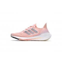 Adidas Ultra Boost 2022 Grey Pink For Women Running Shoes HR1030  